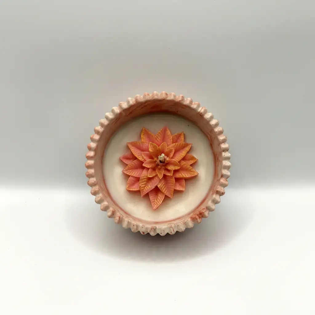 Bougie fleur d’hiver